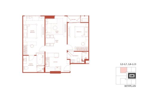 Condominio de 2 dormitorios en Phaya Thai, Bangkok, Tailandia № 165367 - foto 13