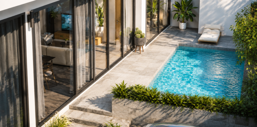 Penthouse à Phuket, Thaïlande 2 chambres № 233359