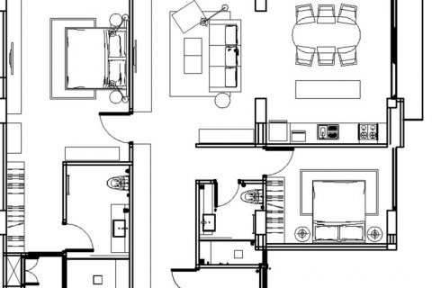 Eigentumswohnung in Pattaya, Thailand, 2 Schlafzimmer № 55182 - Foto 3