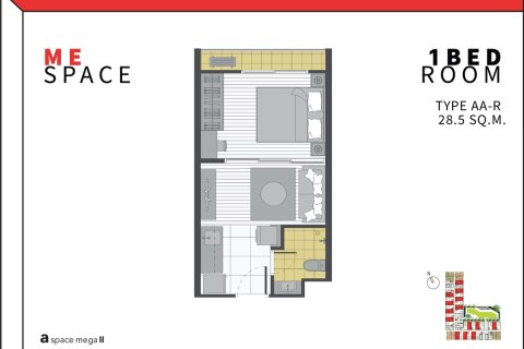 Condominio de 1 dormitorio en Bangkok, Tailandia № 203643 - foto 15