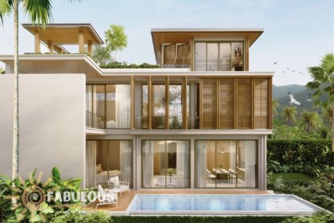 Chalet de 4 dormitorios en Bang Tao, Tailandia № 179349