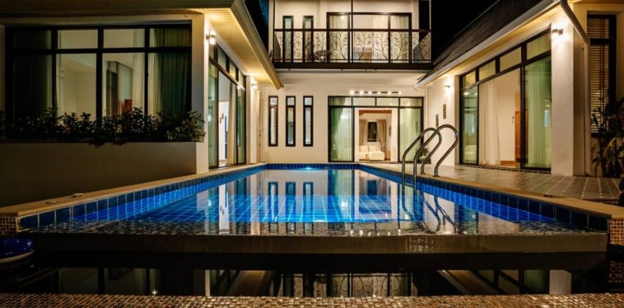 Chalet de 4 dormitorios en Surat Thani, Tailandia № 172985