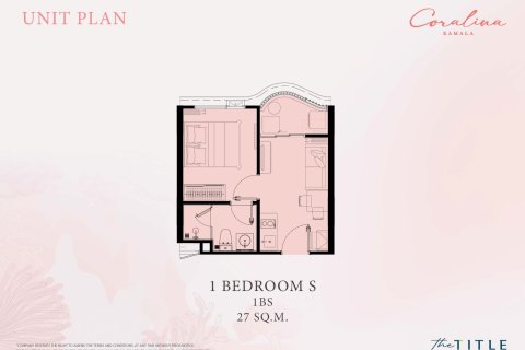 Condominio de 1 dormitorio en Kamala, Tailandia № 170063 - foto 9