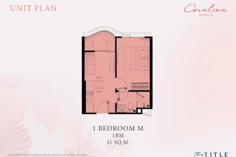 Condominio de 1 dormitorio en Kamala, Tailandia № 170062 - foto 9