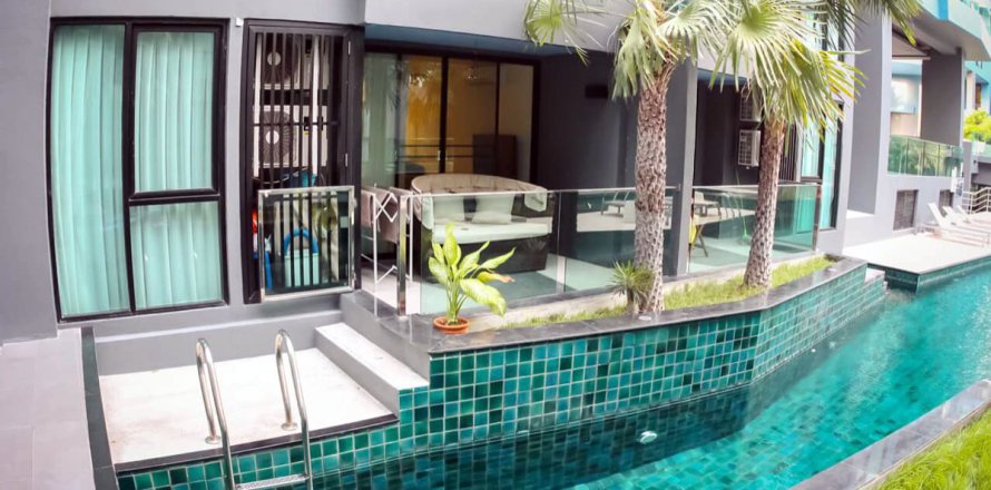 Condominio de 1 dormitorio en Jomtien Beach, Pattaya, Tailandia № 204117