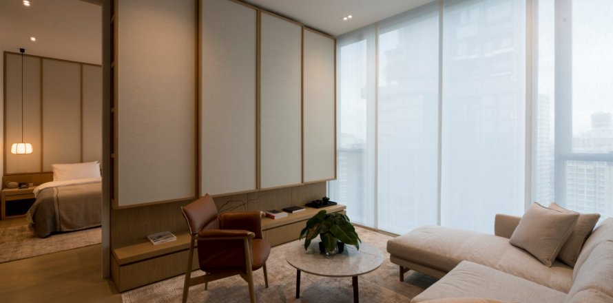 Estudio en el condominio en Bangkok, Tailandia № 180990