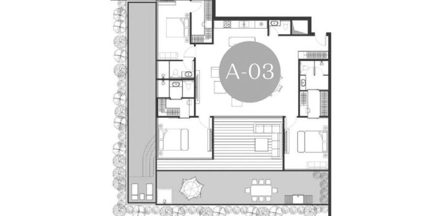 Sobre plano Andaman Boutique Residences en Phuket, Tailandia № 59764 - foto 1