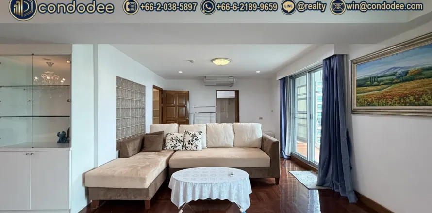 Condo à Watthana, Bangkok, Thaïlande, 2 chambres  № 200696
