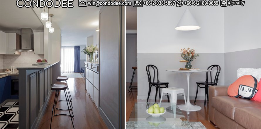 Condominio de 2 dormitorios en Watthana, Bangkok, Tailandia № 200695