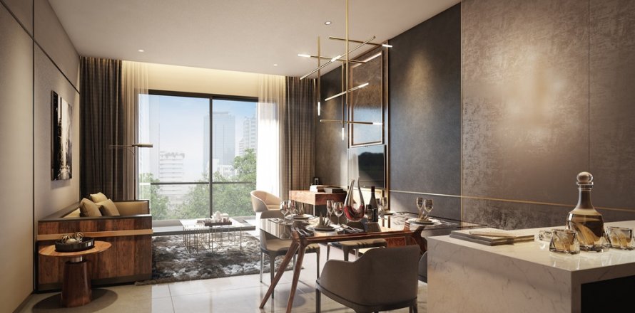 Condominio de 1 dormitorio en Bangkok, Tailandia № 66900
