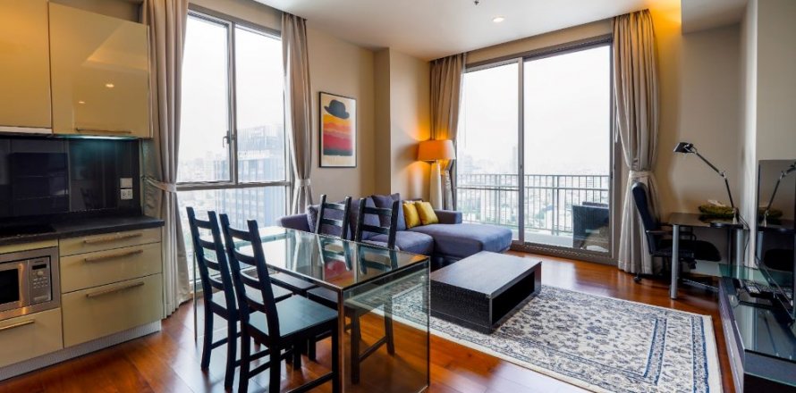 Condominio de 2 dormitorios en Bangkok, Tailandia № 133824