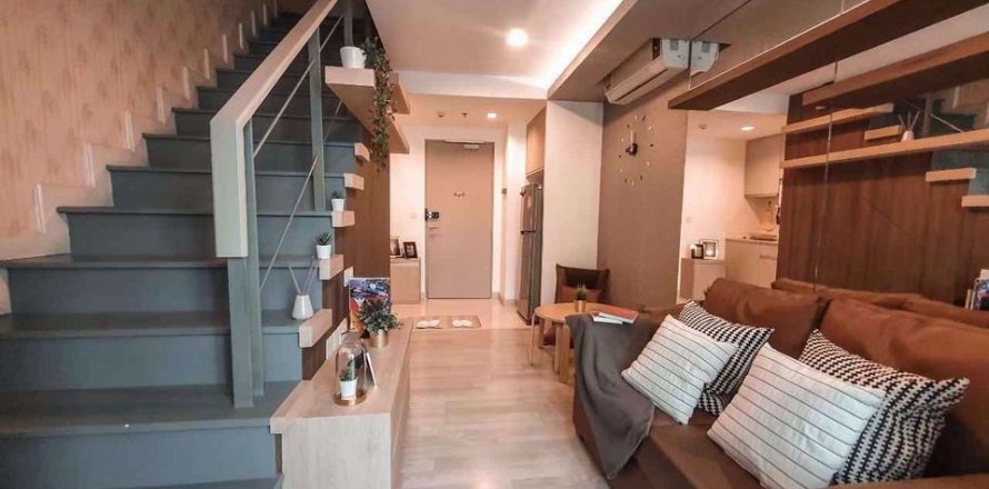 Дуплекс в Ideo Mobi Sukhumvit 81, Бангкок, Таиланд с 1 спальней № 47636