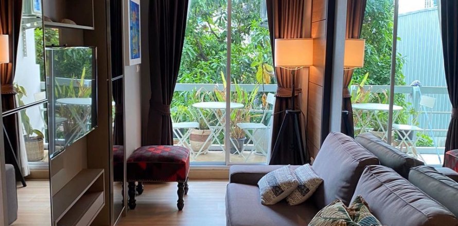 Condo à Khlong Toei, Bangkok, Thaïlande, 1 chambre № 47639