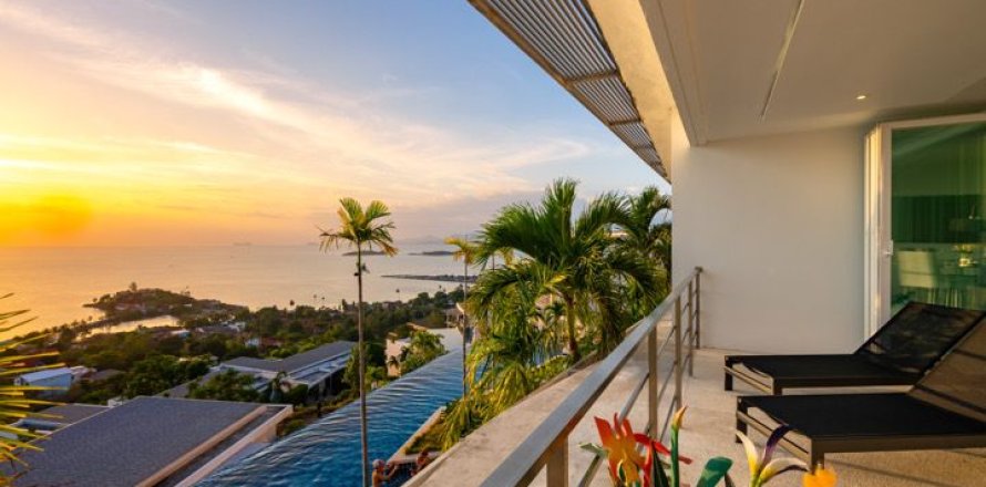 Apartamento de 3 dormitorios en Ko Samui, Tailandia № 148261