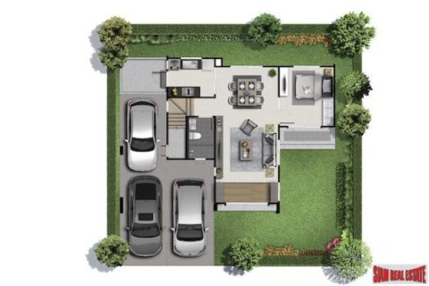 Chalet de 4 dormitorios en Pa Klok, Tailandia № 203249 - foto 4