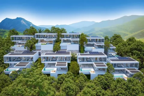 Villa auf Chaweng Beach, Ko Samui, Thailand 2 Schlafzimmer № 220436 - Foto 16