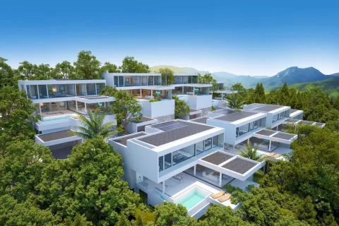 Villa auf Chaweng Beach, Ko Samui, Thailand 4 Schlafzimmer № 220434 - Foto 2