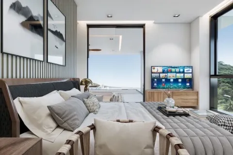 Villa auf Chaweng Beach, Ko Samui, Thailand 4 Schlafzimmer № 220434 - Foto 10