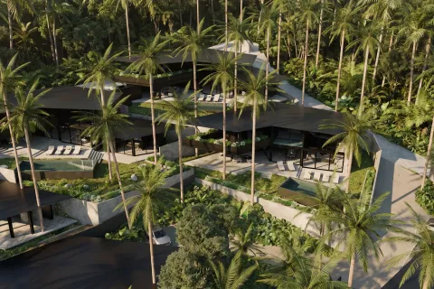 Villa à Ko Samui, Thaïlande 2 chambres № 220437