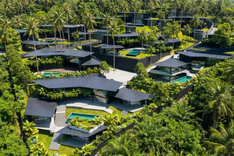 Villa in Ko Samui, Thailand 2 Schlafzimmer № 220437 - Foto 3
