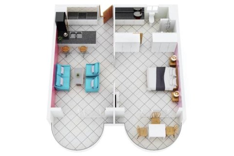 Condominio de 1 dormitorio en Pattaya, Tailandia № 204317 - foto 2