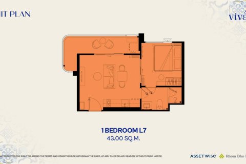 Condominio de 1 dormitorio en Kamala, Tailandia № 222531 - foto 12