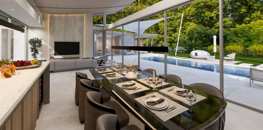 Chalet de 3 dormitorios en Asherah Villas III, Phuket, Tailandia № 44385