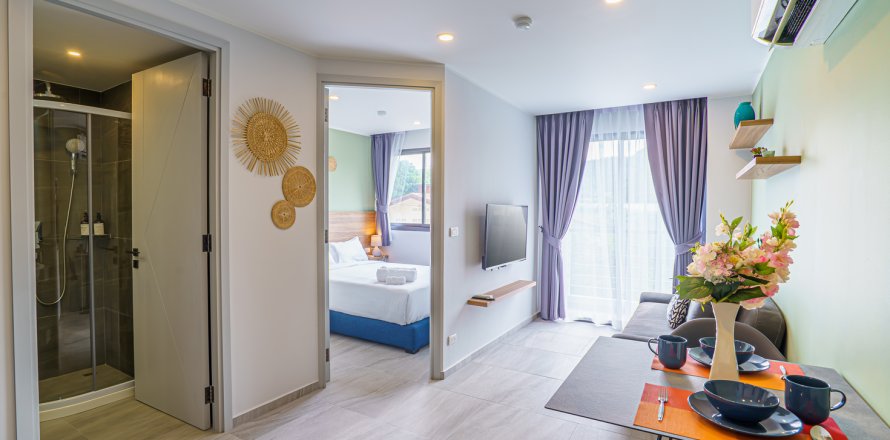 Apartamento de 2 habitaciones en Pattaya, Tailandia № 205820