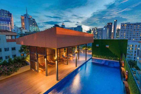 Condominio de 1 dormitorio en Bangkok, Tailandia № 183466 - foto 2