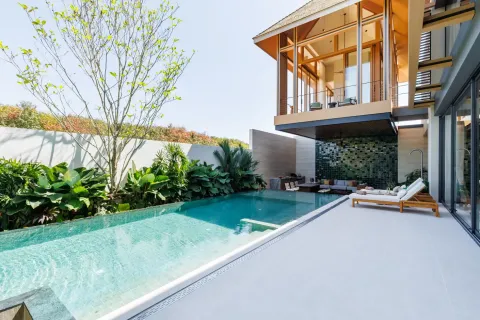 วิลล่าในภูเก็ต, ประเทศไทย 5 ห้องนอน № 190855