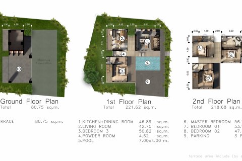 Chalet de 4 dormitorios en Phuket, Tailandia № 69528 - foto 18