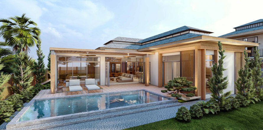 Chalet de 3 dormitorios en Phuket, Tailandia № 69530