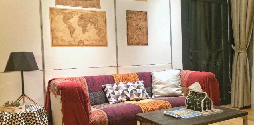 Condominio de 1 dormitorio en Bangkok, Tailandia № 66673