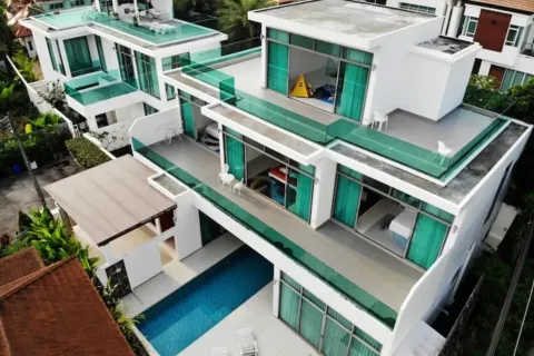 Villa in Kamala, Thailand 4 Schlafzimmer № 190834 - Foto 9