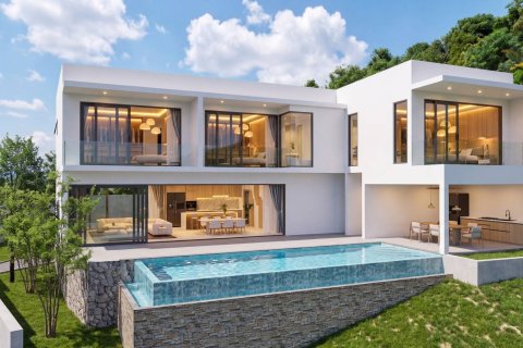 Chalet de 4 dormitorios en Ko Samui, Tailandia № 233139