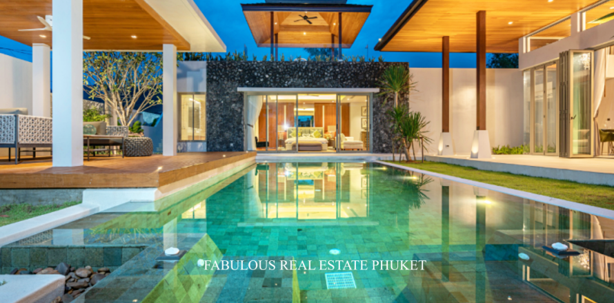 Chalet de 3 dormitorios en Bang Tao, Tailandia № 179585
