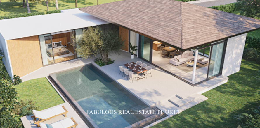 Chalet de 3 dormitorios en Bang Tao, Tailandia № 179583