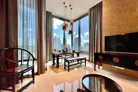 Condo à Bangkok, Thaïlande, 2 chambres à Ashton Silom  № 51043