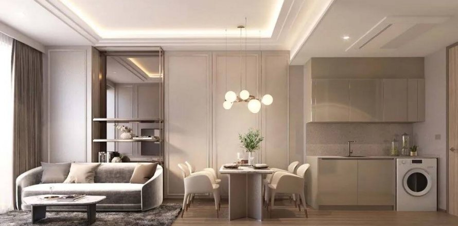 Apartamento de 1 dormitorio en Soonthareeya Ratchadamri, Pathum Wan, Bangkok, Tailandia № 133510