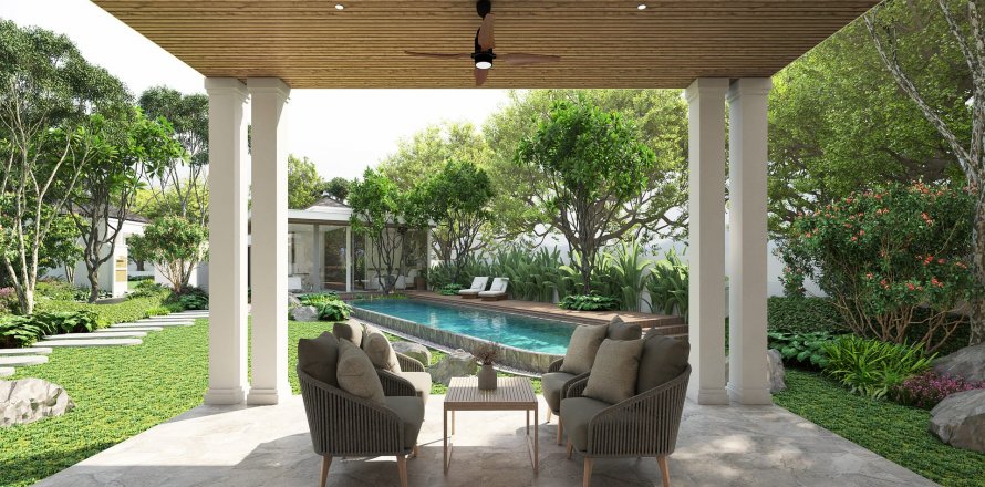 Casa de 4 dormitorios en The Lake Park Hua Hin, Hua Hin, Tailandia № 133508