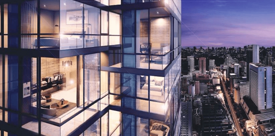 Condominio de 2 dormitorios en Thonburi, Bangkok, Tailandia № 183139