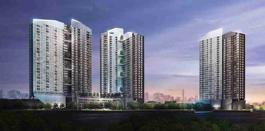 Condominio de 1 dormitorio en Bangkok, Tailandia № 183144