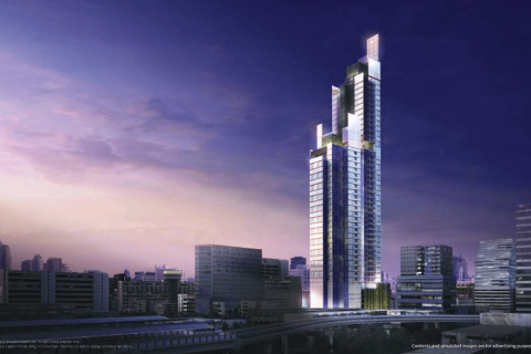 Condo in Thonburi, Bangkok, Thailand, 1 bedroom № 183140