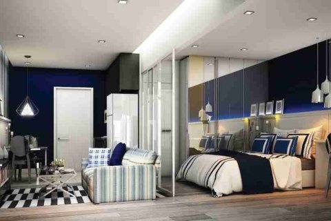 Condominio de 1 dormitorio en Thonburi, Bangkok, Tailandia № 183143 - foto 5