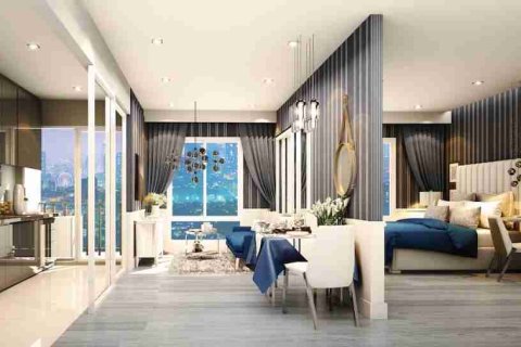 Condominio de 1 dormitorio en Thonburi, Bangkok, Tailandia № 183143 - foto 4