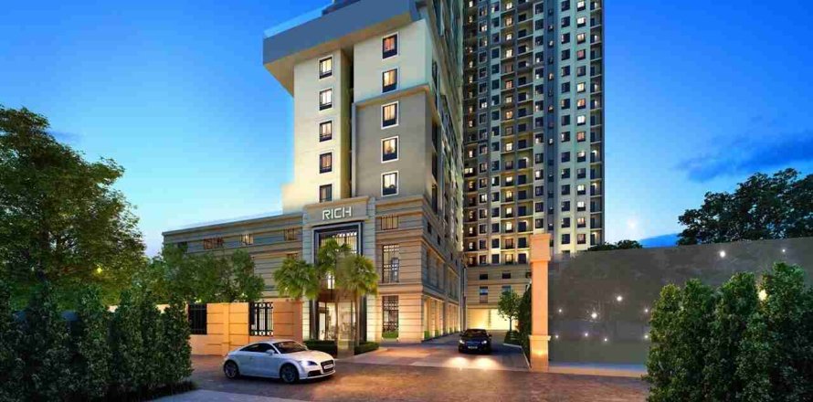 Condominio de 1 dormitorio en Thonburi, Bangkok, Tailandia № 183143
