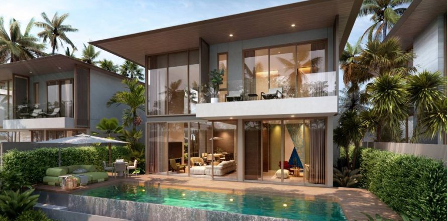 Chalet de 4 dormitorios en Phuket, Tailandia № 134654