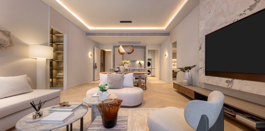 Condominio de 2 dormitorios en Bangkok, Tailandia № 222359