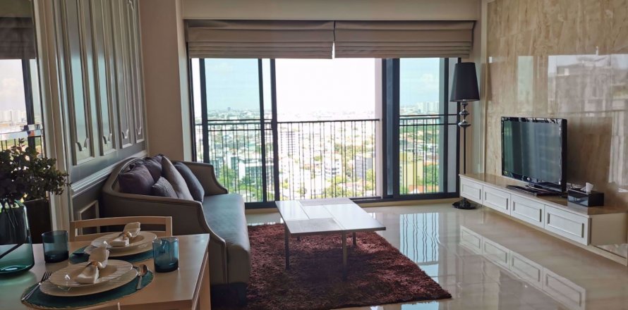 Condo à Bangkok, Thaïlande, 1 chambre à Noble Reveal № 75564