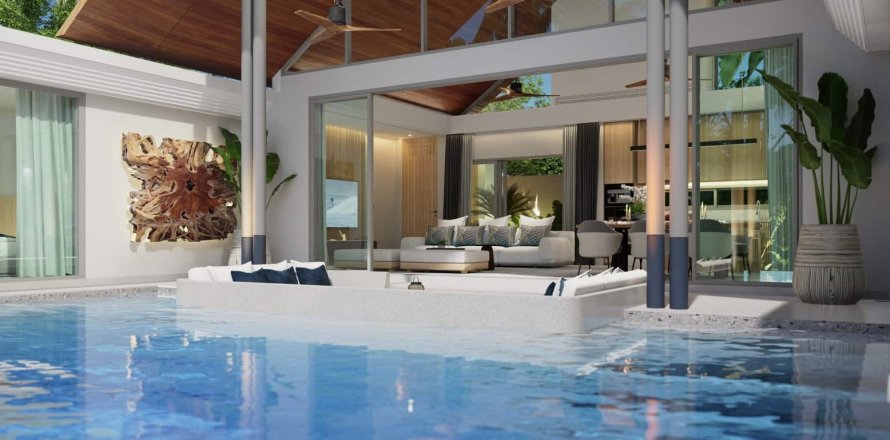 Chalet de 3 dormitorios en Bang Tao, Tailandia № 166562